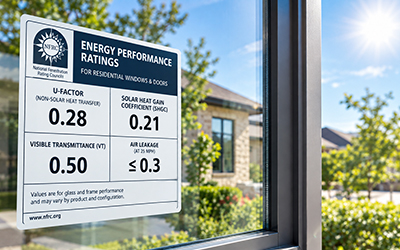 Reading Your Window Sticker: U-Factor, SHGC & What Matters Most in Houston Heat